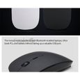 Souris Bluetooth Optique 2.4GHz Sans Fil Wireless Mouse pour Laptop Mac PC NOIR-3