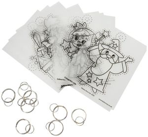 Baker Ross – 4 Kits De Couture En Bois Pour Enfants, Créatif Et Ludique