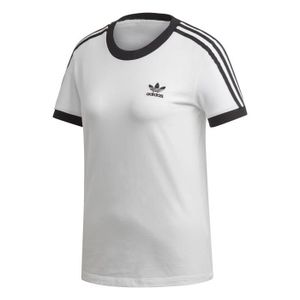 tee shirt adidas femme noir et blanc