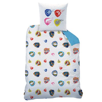 Parure de lit 'Pat Patrouille' - 1 personne - Bleu - Maison - 39.00