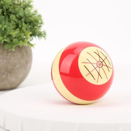 Boule D'entraînement Billard 52mm/57mm - En Résine Synthétique Pour Pratiquer Les Coups Et Le Contrôle | Accessoire De Pratique
