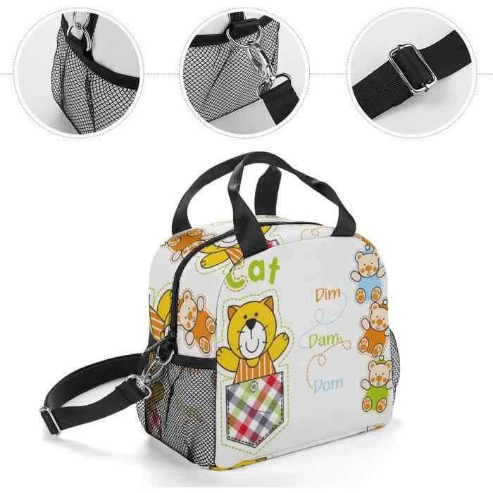 Sac Isotherme Repas Personnalis Imprim Sac Pique Nique Enfants