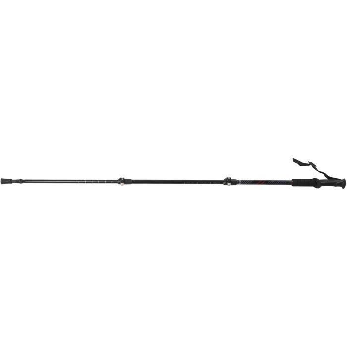 Bâton De Randonnée Télescopique BNGXR – 3 Sections, Réglable 27-64 Cm, Léger 290g, Avec Sangle, Noir