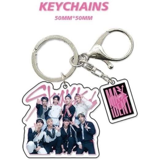 Coffret Cadeau Fans De Stray Kids, Stray Kids Merchandise Coffret Cadeau, Stray Kids Accessoire, Personal Stray Kids Carte Photo Pour Stray Kids Fans, Cartes Transparentes Stray Kids Autocollants