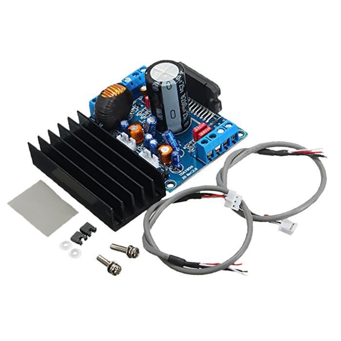Kit Enceinte Bluetooth CARTE D'AMPLIFICATEUR AUDIO Haute Puissance 2.0 Canaux Pour Véhicule De Mini Ampli Kit Enceinte Bluetooth CARTE D'AMPLIFICATEUR AUDIO Haute Puissance 2.0 Canaux Pour Véhicule De Mini Ampli