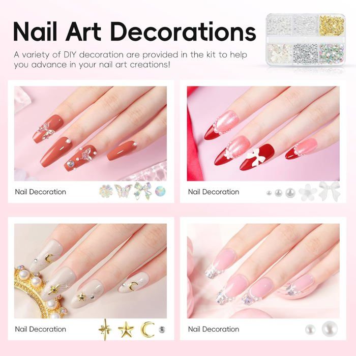 Kit Manucure Gel UV Complet - Vernis Gel Et Lampe UV - Neuf, Marque Générique