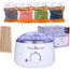 Kit épilation Cire Chaude 500ml + 4 Haricots + 10 Spatules - Neuf