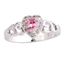 Nouveau Femmes Zircone Cubique Plaqué Acier Inoxydable Anneau Engagement Bague de mariage Taille 6 7 8 9 10