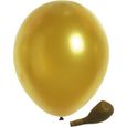 Ballons Or métalliques perlés  x50, x100-0