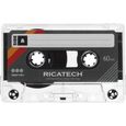 Cassette audio fer 60 minutes RICATECH - CT60 Transparente-0