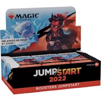 Boite de Boosters Jumpstart 2022 Magic The Gathering, Jeu Rapide a 2 Joueurs (Version Francaise)