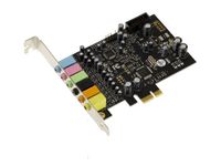 Carte  SON sur port PCIe (PCI EXPRESS) 7.1 CANAUX avec Chipset CMedia OXYGEN CM8828 et CM9882A
