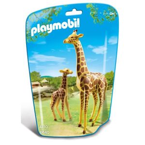 ASSEMBLAGE CONSTRUCTION Playmobil - 6640 - Le Zoo - Girafes:  Jeux et Joue