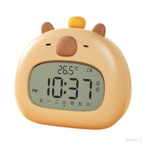 RÉVEIL ENFANT Réveil numérique avec veilleuse, jolie horloge pou