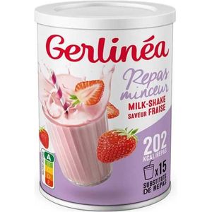 SUBSTITUT DE REPAS Gerlinéa Repas Minceur Milk-Shake Fraise 436g