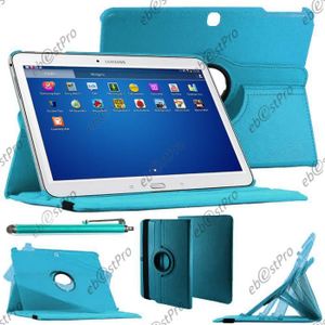 HOUSSE TABLETTE TACTILE ebestStar® Etui Samsung Galaxy Tab 4 10.1, Bleu.