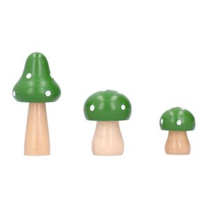 Grand champignon en bois - Objets bois pour la maison - 10 Doigts
