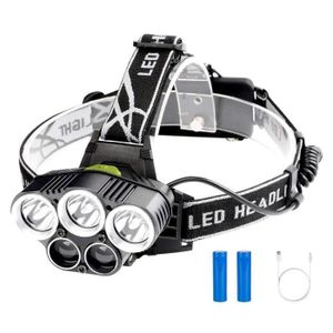 Randonn/ée Apunol Lampe Frontale Led Rechargeable USB Torche Frontale Puissante avec 200LM Cyclisme D/étecteur de Mouvement pour P/êche 8 Modes d/’Eclairage Camping Lecture IPX4 /Étanche