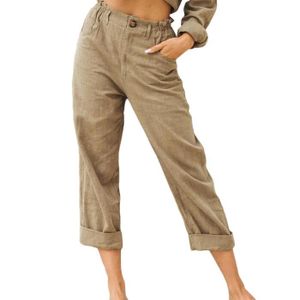 Pantalon Lin Femme Cdiscount Pret A Porter