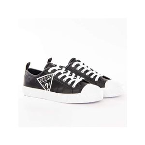 BASKET Basket Guess Original triangle logo b&w Noir Femme