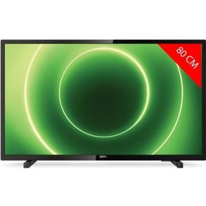 Téléviseur LED TV LED 80 cm PHILIPS 32PHS6605 - Pixel Plus HD - Smart TV - Compatible Netflix, Prime Vidéo