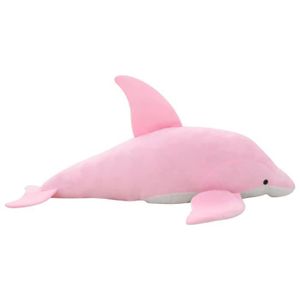 peluche dauphin rose
