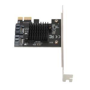 M.2 vers SATA3.0, Carte D'extension, Carte D'extension PCIe Contrôleur 6 Ports SATA 3.0 pour