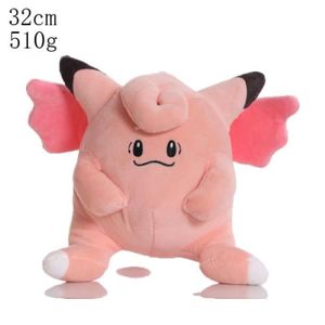 PELUCHE 32cm Clefable Pokémon Peluche Pikachu Anime poupée