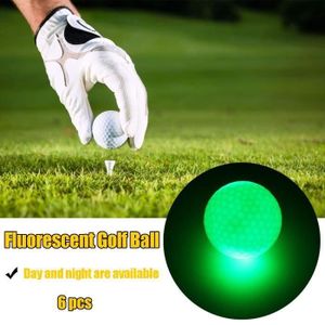 BALLE DE GOLF Ywei 6PCS LED balle de golf lumineuse fluorescente