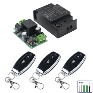 Télécommande 1RC 6CH - Commutateur sans fil RF universel, système de  télécommande, récepteur, émetteur, 433MH - Cdiscount Bricolage