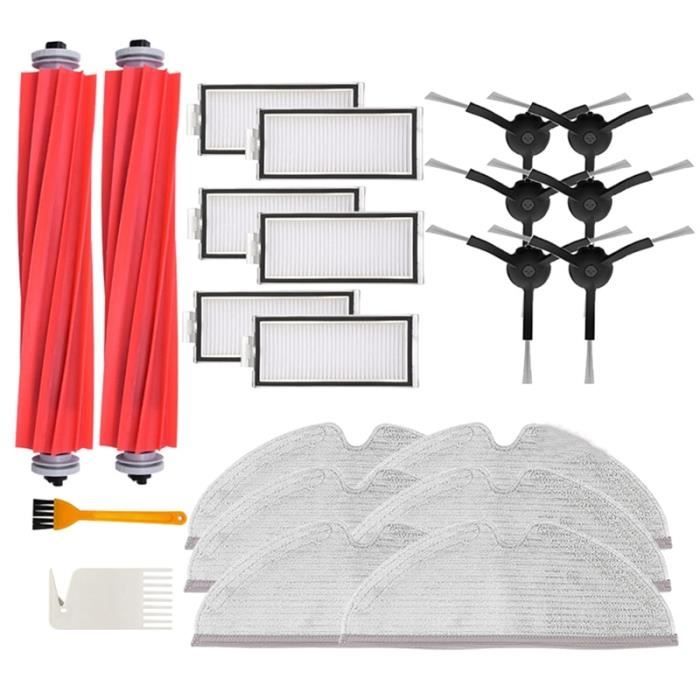 Acheter Kit d'accessoires pour aspirateur Robot Roborock T8/ Q7 Max, brosse  principale, filtre, réservoir d'eau, plaque de Support, carte de Support