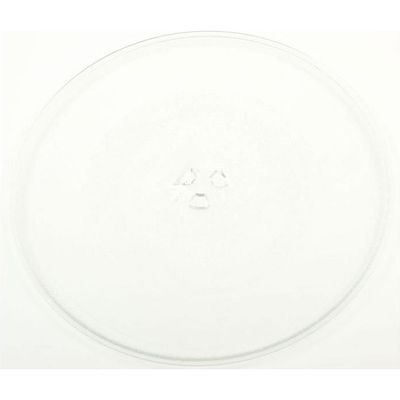 Plateau Micro Onde 24,5 Cm UTIZ Plateau De Rechange Universel En Verre Pour Micro-ondes - 255 Mm Plateau Verre Micro Ondes