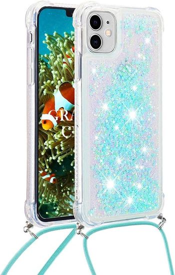 Coque iPhone 12 Pro Max, Paillettes de Luxe avec Support Cœur, Antichoc et Anti-Rayures (Rouge