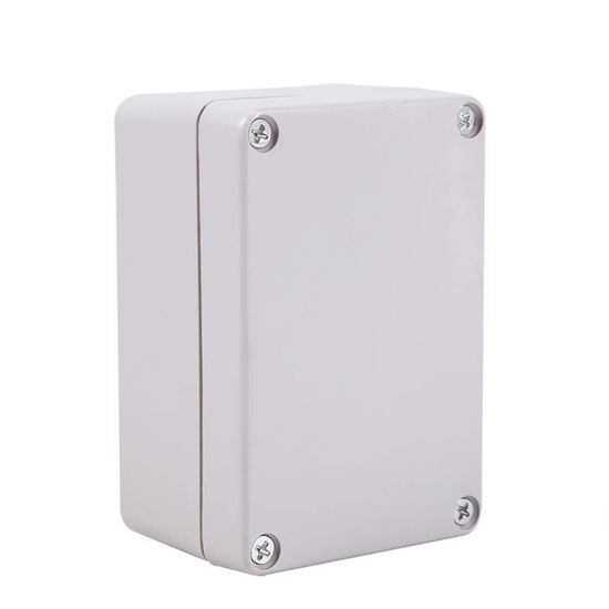 Boîte De Dérivation étanche ABS 200x120x75 Mm - Couvercle Transparent Pour Câblage Intérieur/extérieur