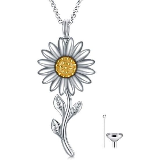 Gioielli di cremazione per le ceneri Collana in argento sterling 925 con urna Collana commemorativa per le ceneri umane dei propri cari Ciondolo ricordo per uomini e donne - Italia