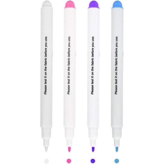 Prym Stylo Marqueur Turquoise Effaçable à L'Eau - Pour Couture, Patchwork Et Broderie