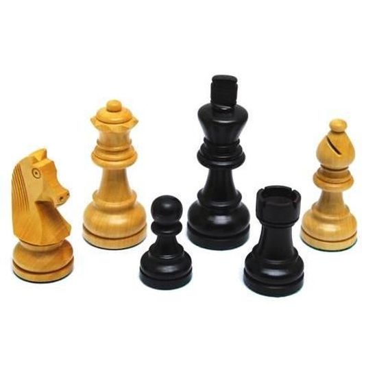 Pions d'échecs en bois noir et blanc Cdiscount Jeux Jouets Pions d'échecs en bois noir et blanc Cdiscount Jeux Jouets