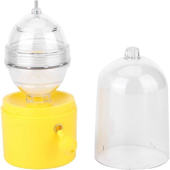 Shaker à Œufs Manuel - Mélangeur Œufs Dorés Avec Trancheuse, Gadget Cuisine