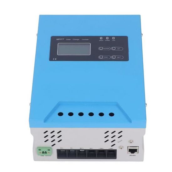 Régulateur Solaire MPPT 100A - 12V/24V/36V/48V Auto - Écran LCD, 7 Modes, Double USB - Pour Panneaux Jusqu'à 4800W - 9
