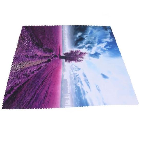 9 90x90cm -Nappe Décorative Rectangulaire épaisse En PVC, Imperméable à
