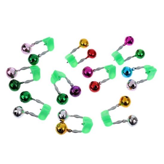 Sangle Canne À Pêche, 10Pcs Tige Ceinture Bande Magique Cravate Porte