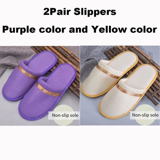 Chausson Pas Cher Paires Chaussons Jetables Hôtel Semelle