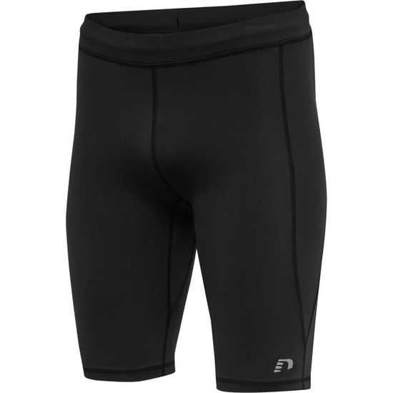 Short De Compression Homme - Sport Running - Noir - Respirant - Séchage