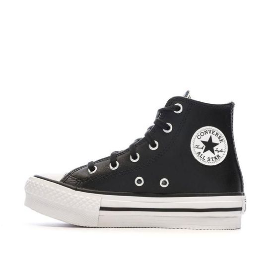 converse noir compensé
