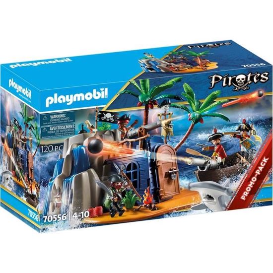 PLAYMOBIL FunPark XXL - 70631 - Pirate Rico - Cdiscount Jeux - Jouets