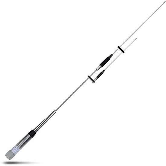 HYS 27MHz CB Antenne 101,6cm Edelstahl - Mobile Whip Antenne Mit UHF Stecker