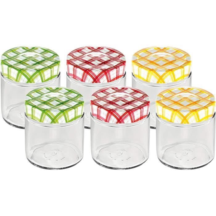 895110 Bocaux pour conserves Verre Transparent 7 cm