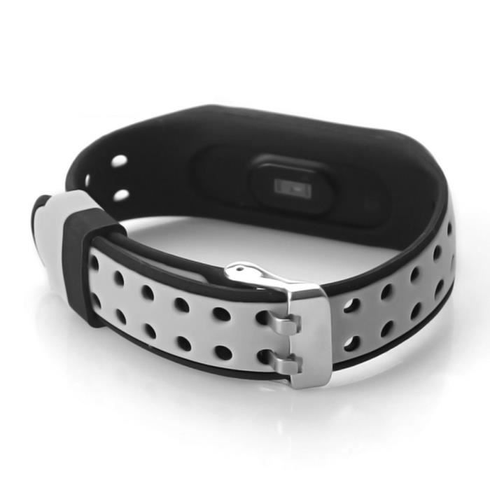 bracelet de montre vendu seul Remplacement Ventiler Sport Soft Wristband Dragonne pour Xiaomi Mi Band 4 GJJ90718001B_non