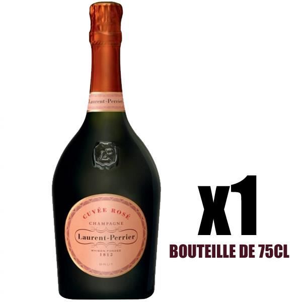 X1 Champagne Brut Rosé 75 cl Laurent-Perrier AOC Champagne