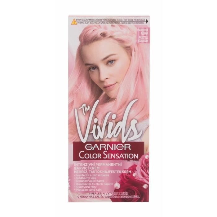 Garnier 40ml Color Sensation Les Vivides, Rose Pastel, Couleur Des Cheveux